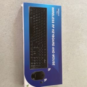 Wireless mouse and keyboard